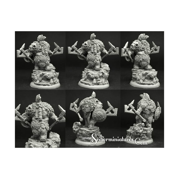 Scibor Monstrous Miniatures Dwarf Wild Hunter New