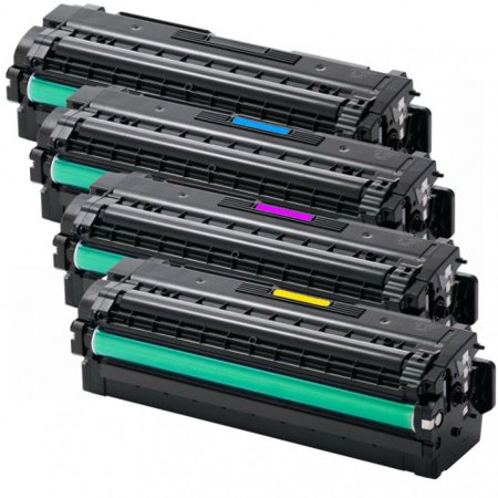 Premium Compatible Toner Cartridge Replacement for Samsung CLT-K505L / CLT-C505L / CLT-M505L / CLT-Y505L cartridges - 4-pack