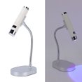 thumbnail image 1 of Luz De Uñas De Mano Con Soporte De Cuello De Cisne, Sensor Automático, Lámpara De Uñas Recargable Inalámbrica Para Salón En Casa, Uso Profesional, Cuero ABS PU, 1 of 7