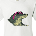 thumbnail image 4 of Inktastic Sunny Gator in Pink Sunglasses Youth T-Shirt, 4 of 5