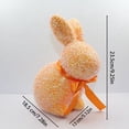 thumbnail image 3 of TIELUTT Easter Standing Rabbit: Realistic Glitter Diy Crafts for Teens Arts and Crafts for Kids Ages 3-5 under 10 Toddler Arts and Crafts Storage Kids Arts and Crafts Table Arts and Crafts for Kids 4, 3 of 6
