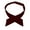 Maroon, variant on Solid Maroon Crossover Tie For Women