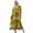 Yellow, variant on Edolynsa Striped Print Kaftan Bat Sleeve Beach Dress Plus Size Swimsuit Cover-Up Casual Pink Outfit Caftans