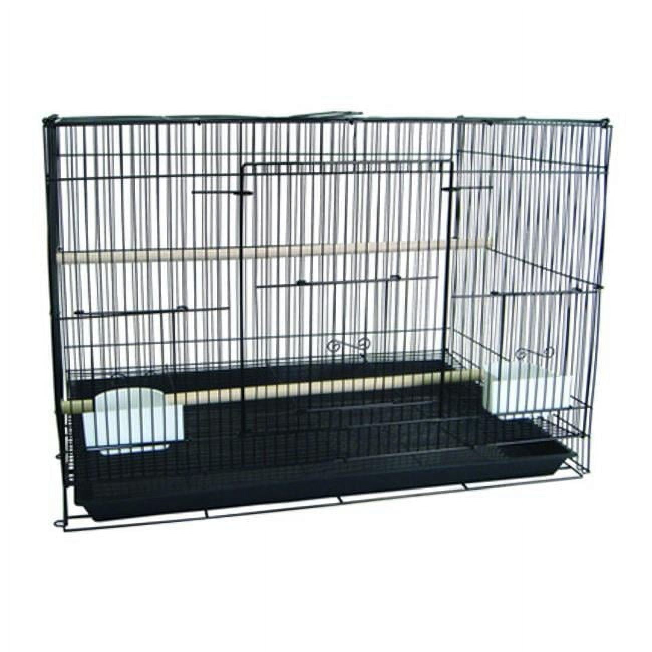 YML 6x2424MIX Lot Of 6 Small Breeding Cages- Yellow With Pink & Green