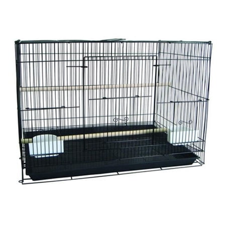 YML 6x2424MIX Lot Of 6 Small Breeding Cages- Yellow With Pink & Green