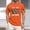Orange, variant on YNGKMEA Men 250 Years Anniversary Shirts Patriotic Flag and Stars Tops 4th Of July Short Sleeve Pullover Fashion Crew Neck T-Shirts Pink S