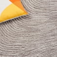 thumbnail image 6 of SAFAVIEH Trace Jimney Abstract Area Rug, Brown/Ivory, 8' x 10', 6 of 8