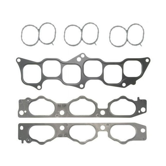 Lower and Upper Intake Manifold Gasket Set - Compatible with 2007 - 2009 Kia Sorento 2008