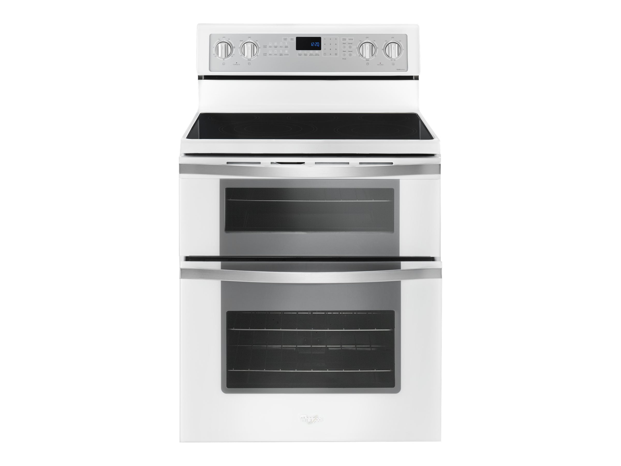 Whirlpool WGE745C0FH Range (double oven) freestanding width 29.9