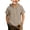 Khaki, variant on Boys Hoodie Linen Shirts Button Up Henley Short Sleeve Casual Shirts Youth Teens Summer Lightweight Beach Vacation T Shirts