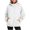 White, variant on Vivianyo HD Women's Half Zip Hooded Sweatshirt, Roomy Long Sleeve Pullover with Pockets, Fall Warm Fleece Hoodie for Weekend Walks and Home Lounging, Sizes S-2XL