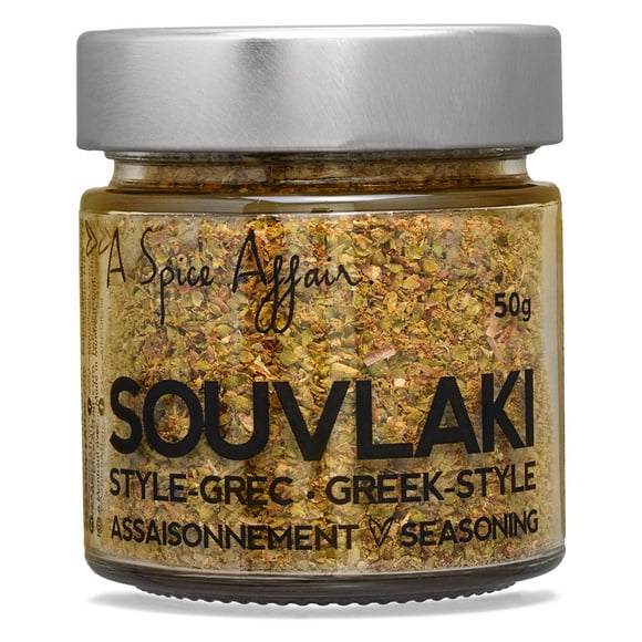 Souvlaki Seasoning A Spice Affair. 50g (1.8 oz) Jar