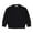 Black, variant on HUANBAI Girls Sweaters For Toddlers Soft Knit Cardigan Pure Color Baby Sweater Jacket Outerwear Cozy Warm Winter Top For Infant Crewneck Long Sleeve Sweater 12M