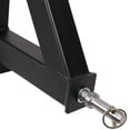 thumbnail image 6 of Towallmark 3-Point 2-Inch Trailer Hitch Receiver, Heavy Duty Black Alloy Steel Trailer Rack, 6 of 7