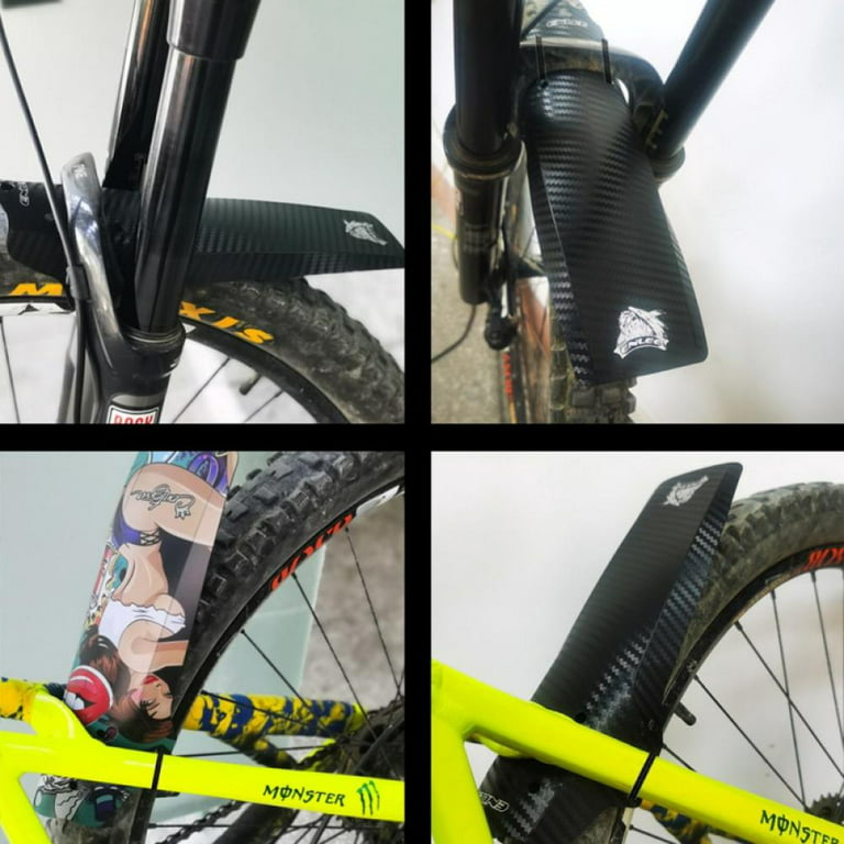 Mountain Bike Fender Mud Guard, Adjustable Carbon Fiber MTB