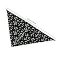 thumbnail image 3 of Naloa Daisies Flowers Dog Bandanas 1PC Washable Triangle Dog Scarfs Premium Durable Fabric, for Small Medium Large Dogs and Cats, 3 of 6