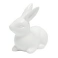 thumbnail image 7 of Guangmc Easter Bunny Figurines Ceramic Rabbit Statue Bunny Sculpture Decoration, 7 of 7