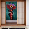 thumbnail image 2 of Cortina para puerta con diseño de El libro de la vida, cortina opaca para ventana, cortina divisoria para habitación, tapiz para decoración del hogar, 34" de ancho x 56" de largo, 2 of 7