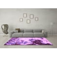 thumbnail image 3 of Ahgly Company Indoor Square Abstract Purple Modern Area Rugs, 8' Square, 3 of 4