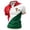 Dark Green, variant on 2026 Soccer Cup Jersey for Men, Polo Collar Short Sleeve Portugal Flag Crest Graphic Top - Breathable Fan Shirt for Match Day & Casual Wear Army Green L
