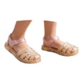 thumbnail image 2 of DuoJiaJ Girls Fashion Jelly Sandals Breathable Open Toe Beach Shoes Soft Sole Casual Summer Footwear For Toddlers And Kids Girls School Sandals Size 9, 2 of 5