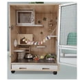 thumbnail image 3 of Premium Outdoor Pet Rabbit Cage The Perfect Home Rabbit Villa & Snuggly Rabbit Nest for Your Beloved Bunny, 3 of 3