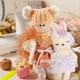 thumbnail image 2 of 6 piezas de conejito relleno conejito de peluche muñecas de conejo de Pascua peluche con conejito para tocado, 2 of 5