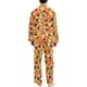 thumbnail image 2 of Pijama largo de hombre con estampado de pizzas, 2 of 4