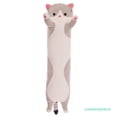 thumbnail image 4 of Peluche de gato largo para bebé, juguete de peluche suave para adultos, almohada para dormir para niños, decoración del hogar, 4 of 5