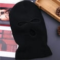 thumbnail image 4 of Balaclava Warm Bike Helmet Ski Bike Riding Mask Knit Hat Face Shield Beanie Cap Neck Warmer, 4 of 7