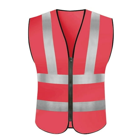 

High Visibility Running Reflective Vest Security Equipment Night Work Tops Sports Safety Protection Outdoor Accessories