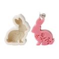thumbnail image 4 of Wmool DIY Rabbit Sile Mold Candles Making Easter Soap Molds Chocolate Decor, 4 of 8