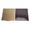 thumbnail image 2 of Hot Bed Steel Plate, Simple  Removal 3D Printer Steel Plate Strong Adhesion Flexible Heat  290x290mm with Soft  Base for Printing, 2 of 8