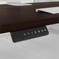 thumbnail image 3 of Office 500 72W Height Adjustable Desk Set in Black Walnut - Engineered Wood, 3 of 7