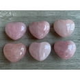thumbnail image 5 of Large Rose Quartz Heart, 1.75" Polished Rose Quartz Puffy Heart, 5 of 10