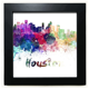 thumbnail image 1 of Marco cuadrado negro Unbranded para Mesa acuarela Houston Estados Unidos 8 x 8, 1 of 4