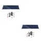 thumbnail image 3 of Eigraketly Kit de panel solar Dual USB Generador solar portátil de energía de celda solar para campamento de caravanas Senderismo Viajes sin ventilador 2Conjunto, 3 of 6