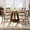 Brown, variant on 47 Inch Round Dining Table for 4-6 People, Farmhouse Circle Dinner Table with Wooden Cross Pedestal Base, Kitchen Table for Dining Room, Living Room, Table Only-Brown