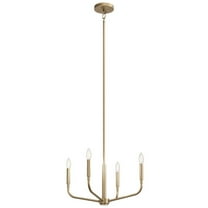 52716CPZ Kichler Lighting Madden - 4 Light Semi-Flush Mount-16.75 Inches Tall and 20 Inches Wide-Champagne Bronze Finish
