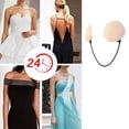 thumbnail image 2 of Kit de sujetador sin frente con push-up profundo para mujer, 2 of 5