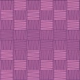 thumbnail image 1 of Ahgly Company Indoor Square Patterned Crimson Purple Area Rugs, 7' Square, 1 of 6