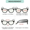 thumbnail image 3 of Eyekepper 4 Pack Blue Light Filter Progressive Readers Women - Oversize Multifocus Computer Glasses - Noline Trifocal Reading Glasses 2.00, 3 of 6