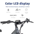 thumbnail image 4 of Hydraulic Brake Commuter E-Bike,R1 Step Electric Bike for Adults with 48V 14Ah Samsung Removable Battery,1000W Peak Motor 28MPH, 26''* 4'' Fat Tire Step-Thru Ebikes for Adults, 7-Speed UL, 4 of 17