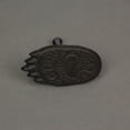 thumbnail image 4 of Zeckos Brown Cast Iron Animal Tracks Bear Foot Cabinet Knob Set of 6, 4 of 5