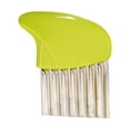 thumbnail image 1 of tredstone French Fries Cutter Vegetable Potato Chips Making Wavy Edged Fruit Slicer Kitchen Tool green 1Set, 1 of 6