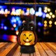 thumbnail image 4 of Lámpara LED de noche para decoración de Festival luz de linterna Kuymtek de calavera de calabaza adorno de Halloween utilería novedad, 4 of 7