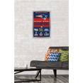 thumbnail image 3 of NFL New England Patriots - Champions 23 Wall Poster, 14.72" x 22.37" Framed, 3 of 5