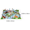 thumbnail image 2 of CIMAXIC Traffic Sign Play Mat for Education Assorted Color Synthetic Material Simulated Models Portable,33.46"X22.83"X0.04", 2 of 4