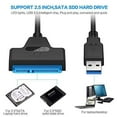 thumbnail image 4 of UniLink (TM) USB 3.0 to SATA 22Pin Adapter Cable SATA to USB 3.0 Super Speed 2.5" Hard Disk Drive SSD, 4 of 4