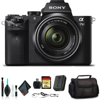 Sony Alpha a7 II Full-frame Mirrorless Camera - Black - Walmart.com